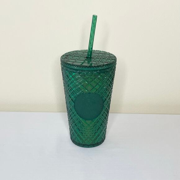 Starbucks Emerald Green Jeweled Holiday Tumbler – 16oz Grande – 2022 - Picture 1 of 6